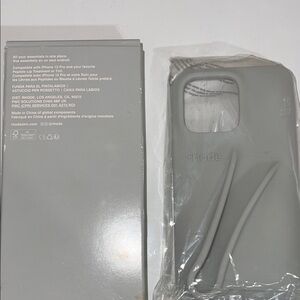 RHODE Light Gray Phone Case